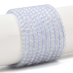 Natural Blue Chalcedony Beads&nbsp;G-P618-3mm-02