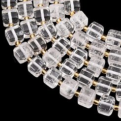 Natural Quartz Crystal Beads Strands&nbsp;G-F832-A01-01