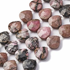 Natural Rhodonite Beads Strands&nbsp;G-P570-E03-02