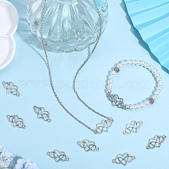 60Pcs Tibetan Style Alloy Connector Charms&nbsp;TIBE-SC0001-86