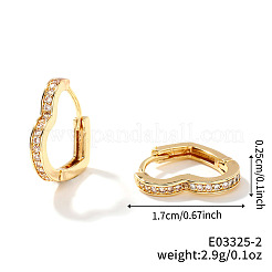 Brass Hoop Earrings&nbsp;TC7838-1