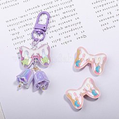 14Pcs 7 Colors Plating Acrylic Beads&nbsp;OACR-AN0001-01
