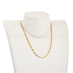 304 Stainless Steel Coffee Bean Chain Necklaces&nbsp;NJEW-JN03046