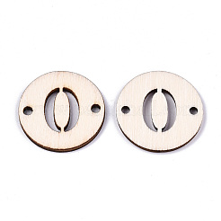 Unfinished Natural Poplar Wood Links Connectors&nbsp;WOOD-S045-138B-0