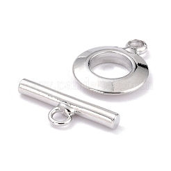 ラックメッキ真鍮マンテル  長持ちメッキ  リング  プラチナメッキ  リング：13x10x2mm  穴：1.8mm  バー：14x5.5x2mm  穴：1.8mm&nbsp;KK-B036-04P