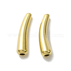 真鍮製チューブビーズ  鉛フリー＆カドミウムフリー  24KGP本金メッキ  19.5x5mm  穴：1.4~2mm&nbsp;KK-O143-47G