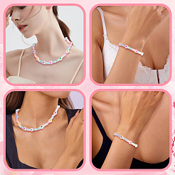 600Pcs Luminous Acrylic Beads&nbsp;MACR-PA0001-23