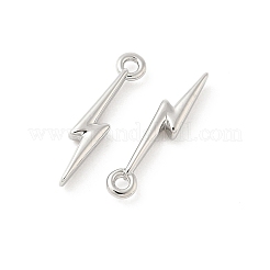SHEGRACE Brass Lightning Bolt Charms&nbsp;XGR0168P-106P