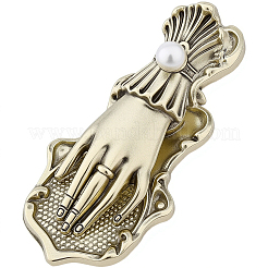 1Pc Hand Shape Zinc Alloy Note Clips&nbsp;OFST-CP0001-18AB