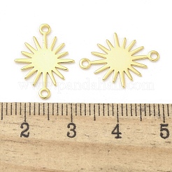Brass Connector Charms&nbsp;KK-C083-12G