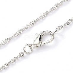 Luminous Alloy Locket Heart Pendant Necklaces&nbsp;NJEW-F284-07A