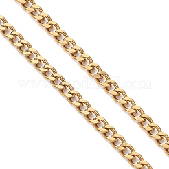 2.5MM 304 Stainless Steel Curb Chain Slider Bracelet Making&nbsp;AJEW-JB01454