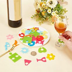 2 Sets 2 Style Silicone Goblet Charm Set&nbsp;DIY-OC0009-96
