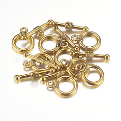 Tibetan Style Alloy Toggle Clasps&nbsp;LS-GLF0034Y-NF