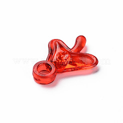 Autumn Theme Transparent Acrylic Pendants&nbsp;MACR-N013-033