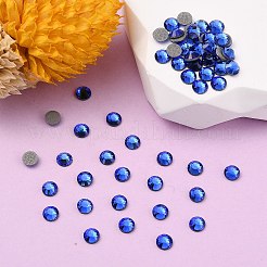 プレシオサ® クリスタル ホットフィックス フラットバック ストーン  チェコクリスタル  ラウンド(438 11 612 シャトンローズビバ12®)  サファイア30050個  ss12（3~3.2mm）&nbsp;Y-PRC-HSS12-30050
