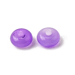Baking Paint Imitation Jade Glass Beads&nbsp;DGLA-C005-A01-3x6mm-10