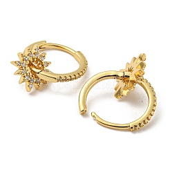 Real 18K Gold Plated Brass Hoop Earrings&nbsp;EJEW-A033-30G