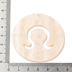 アクリルパーツ  星空  グラデーションカラー  12星座  レオ  55x2mm&nbsp;SACR-S680-06E