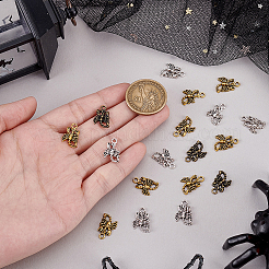 150Pcs 3 Styles Tibetan Style Alloy Pendants&nbsp;FIND-PH0027-76