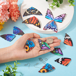DIY Butterfly Wing Earring Makint Kit&nbsp;FIND-TA0002-80