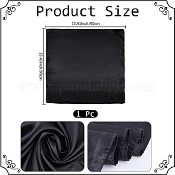 女性用シフォンスカーフ  ブラック  830x855x0.5mm&nbsp;OHAR-WH20014-001A