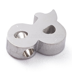 Non-Tarnish 304 Stainless Steel Charms&nbsp;STAS-O139-04P