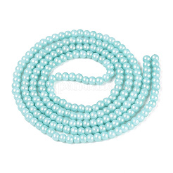 Baking Paint Glass Pearl Beads Strands&nbsp;LS-DGLA-ZX001-05B-11