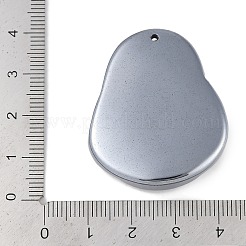 合成テラヘルツ石ペンダント  弥勒笑仏のチャーム  37.5x32.5x12mm  穴：1.4mm&nbsp;G-A234-02