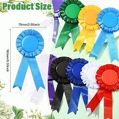 10Pcs Cloth Brooches&nbsp;AJEW-CJC0010-06