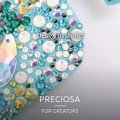Preciosa&reg MAXIMA Crystal No Hotfix Flatback Stones&nbsp;Y-PRC-NSS10-00030-219