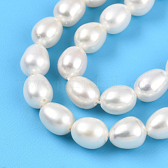 Natural Cultured Freshwater Pearl Beads Strands&nbsp;PEAR-N012-06-03A-01