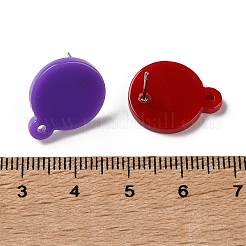 Acrylic Stud Earring Findings&nbsp;EJEW-H181-01P