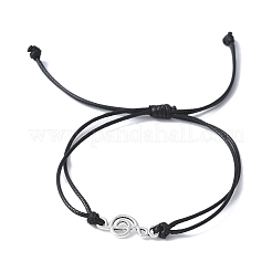 Korean Waxed Polyester Cord Adjustable Bracelets&nbsp;BJEW-JB11590-01