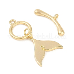 Brass Toggle Clasps&nbsp;KK-K391-22G