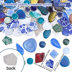 500G Handmade Porcelain Cabochons&nbsp;PORC-SP0001-17