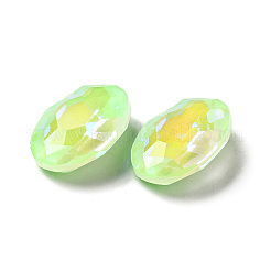 Mocha Fluorescent Style Glass Rhinestone Cabochons&nbsp;GGLA-M005-01B-214MK