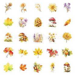 50Pcs Cartoon Leaf Paper Sticker&nbsp;STIC-C012-12