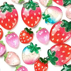 50Pcs Resin Cabochons&nbsp;CRES-LS0001-11