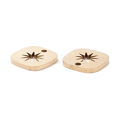 Ion Plating(IP) 316 Surgical Stainless Steel Charms&nbsp;STAS-H163-20G