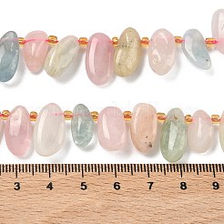 Natural Morganite Beads Strands&nbsp;G-P604-A07-01