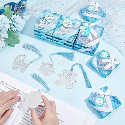 20Pcs 4 Style Stainless Steel Bookmarks&nbsp;OFST-CA0001-02A