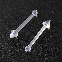 Acrylic Nose Bone Ring&nbsp;AJEW-YW0001-06C
