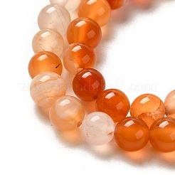 Natural Agate Beads Strands&nbsp;G-F417-01-6mm