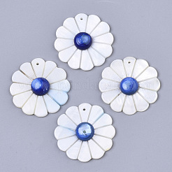 Natural Freshwater Shell Pendants&nbsp;SHEL-S276-71