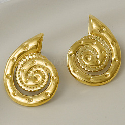 Stylish 304 Stainless Steel Conch Stud Earrings&nbsp;RY3082-2