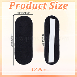 12Pcs Cotton Activated Carbon Air Filter Pad for Ceiling Fan&nbsp;AJEW-AR0005-41C