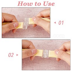 120Pcs 3 Styles Plastic Bikini Clips&nbsp;FIND-FH0009-19