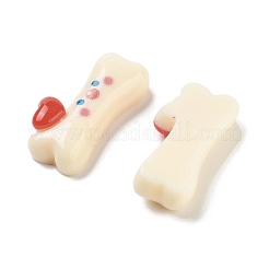 Opaque Resin Decoden Cabochons&nbsp;CRES-N035-01B