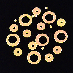 Ornament Accessories Disc Plastic Paillette Beads&nbsp;PVC-R017-0520